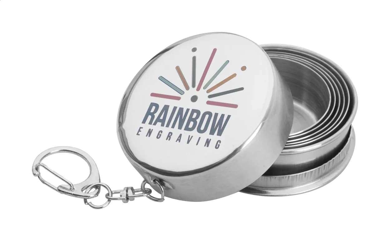 Teleskopbecher - Nautilus - silber