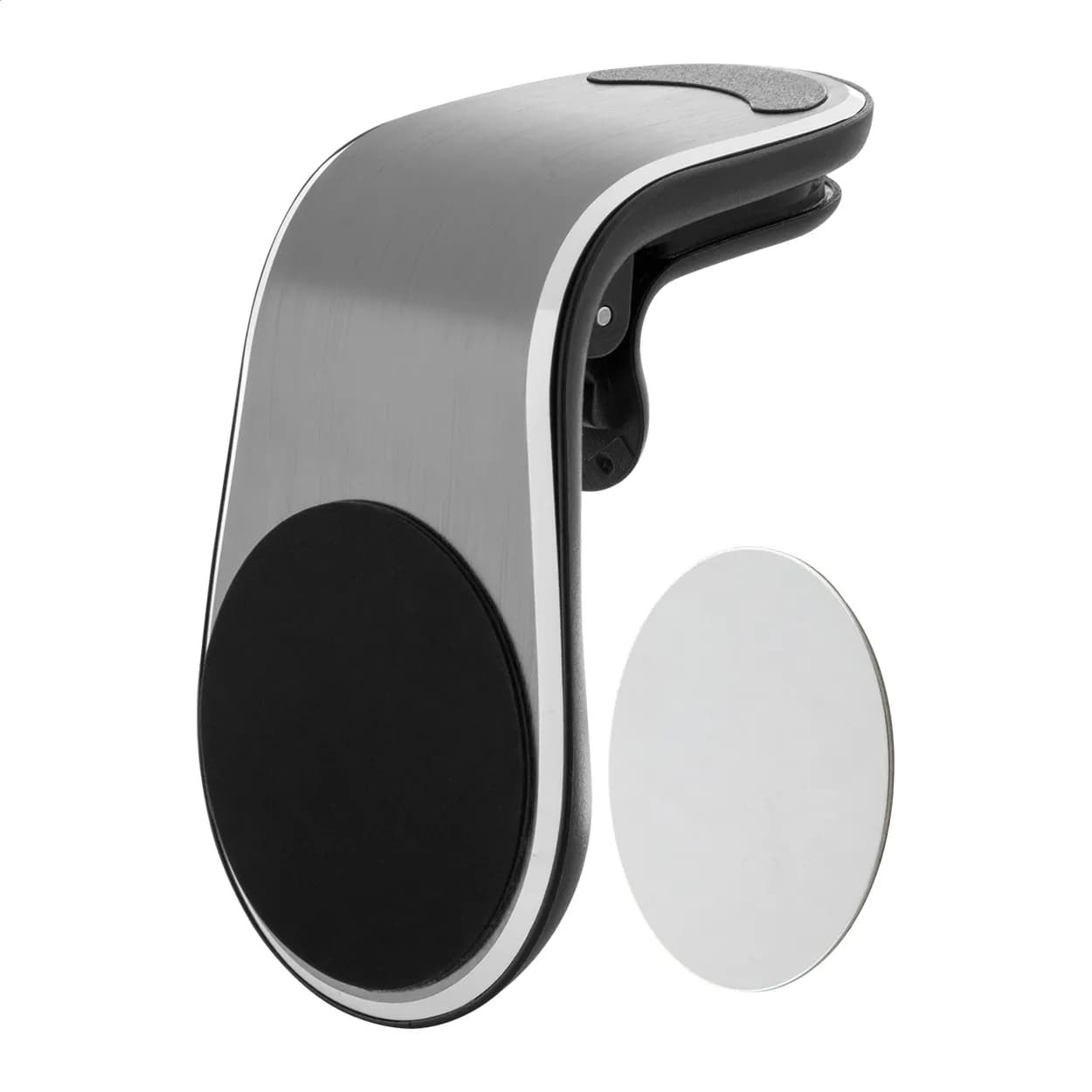 Handyhalter fürs Auto - Magvent - silber (-21)