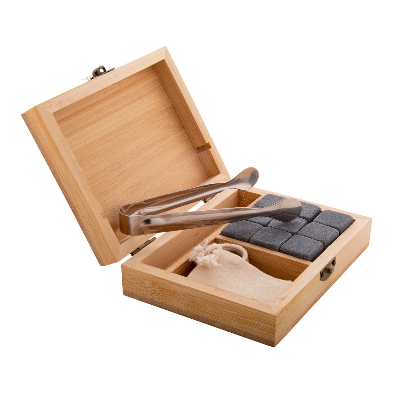 Steineiswürfel-Set - Bourbon - natur