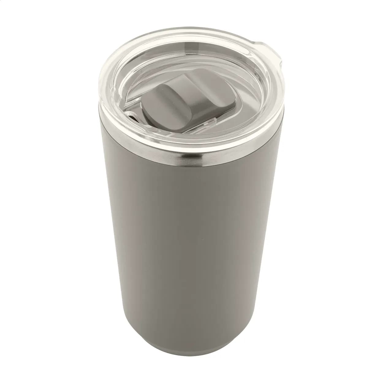 Thermobecher - Lungogo - grau (-80)