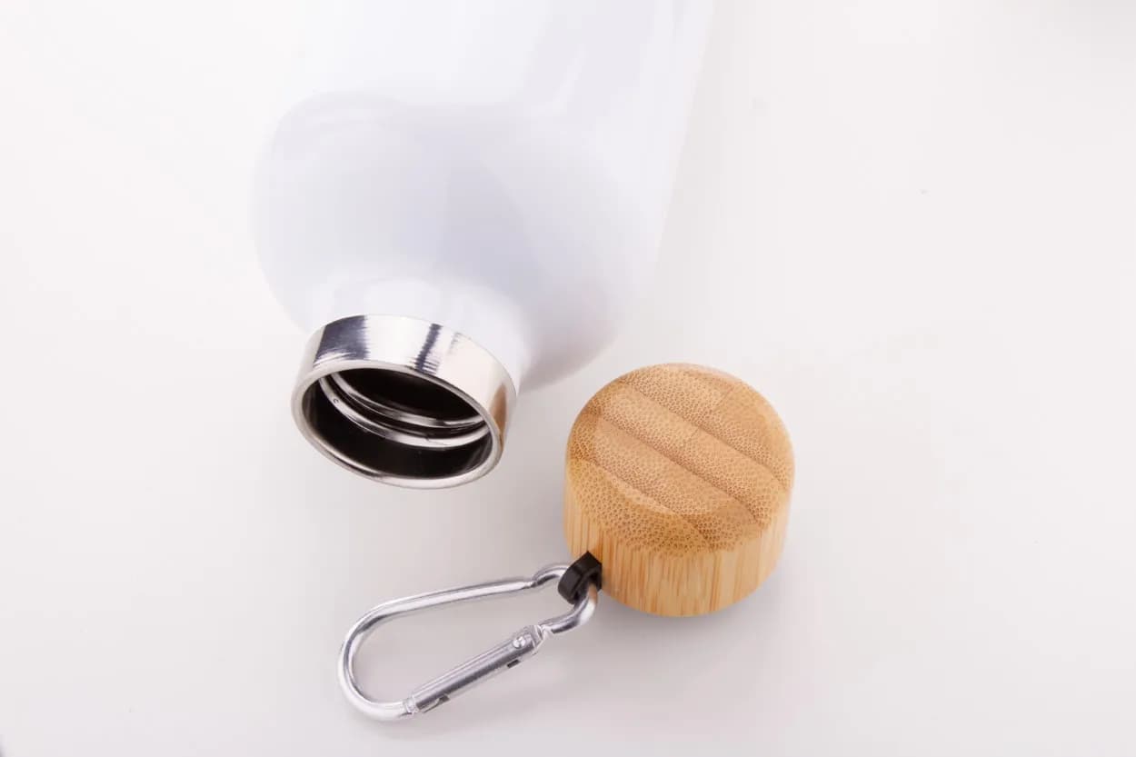 Isolierflasche - Vacobo - weiß (-01)