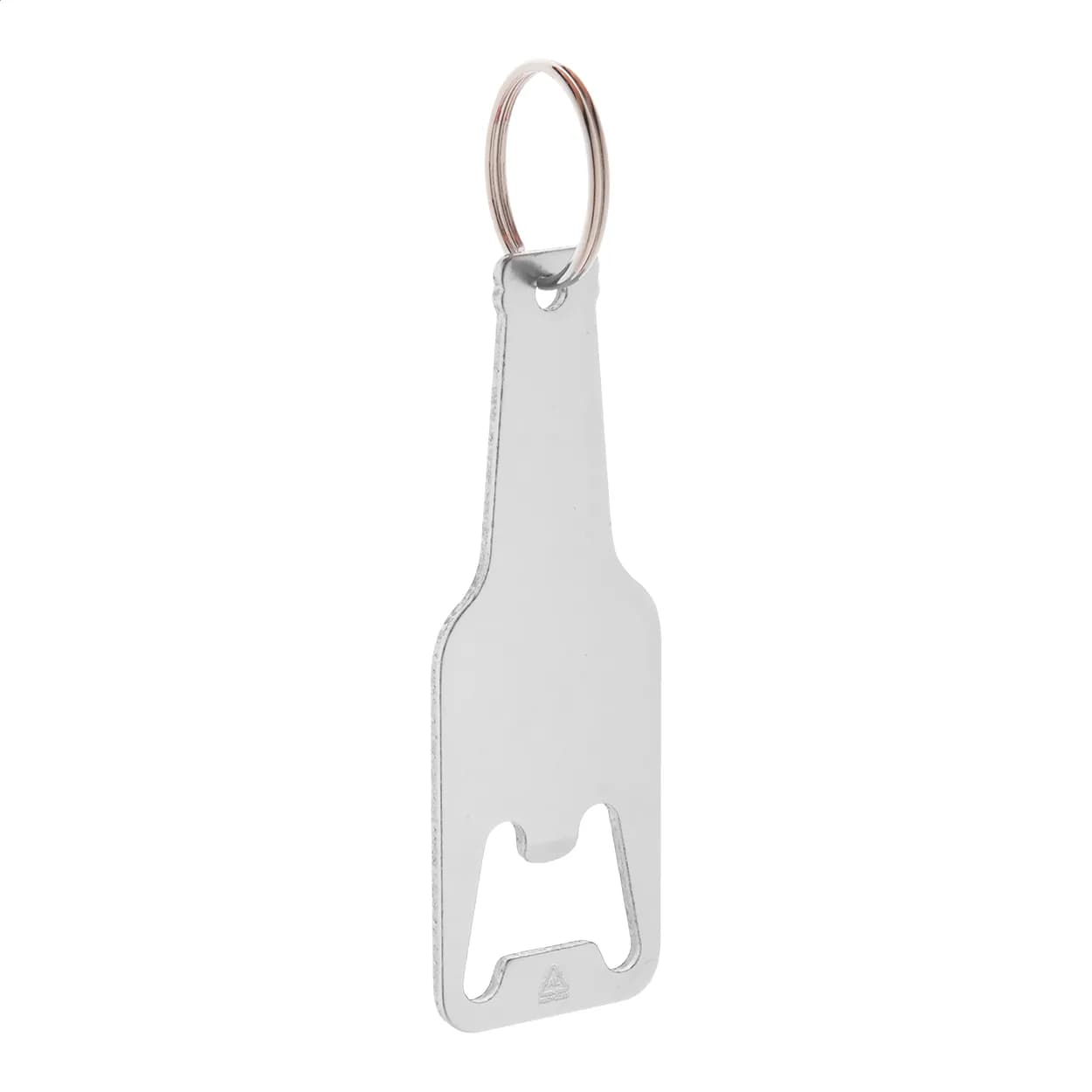 Schlüsselanhänger mit Flaschenöffner - Kaipi - silber (-21)