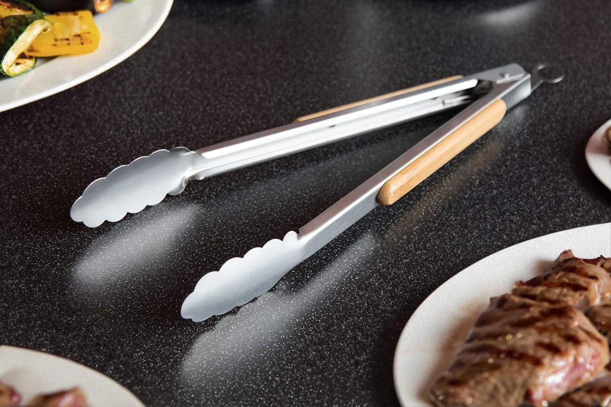 Grillzange - Tongo - natur