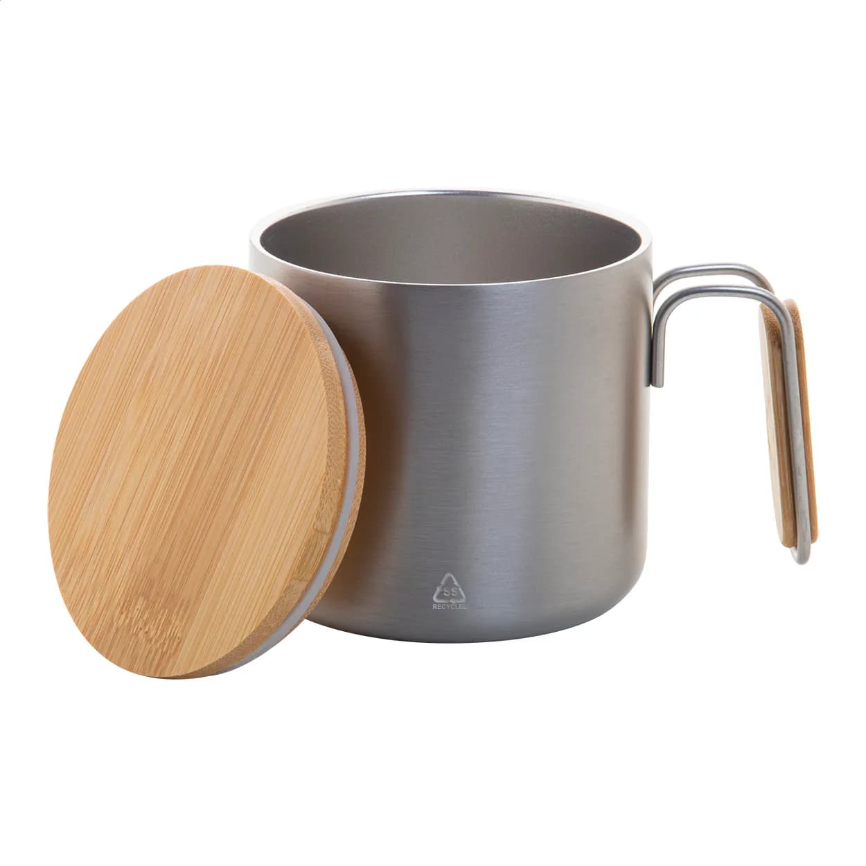 Thermobecher - Graboo - silber (-21)