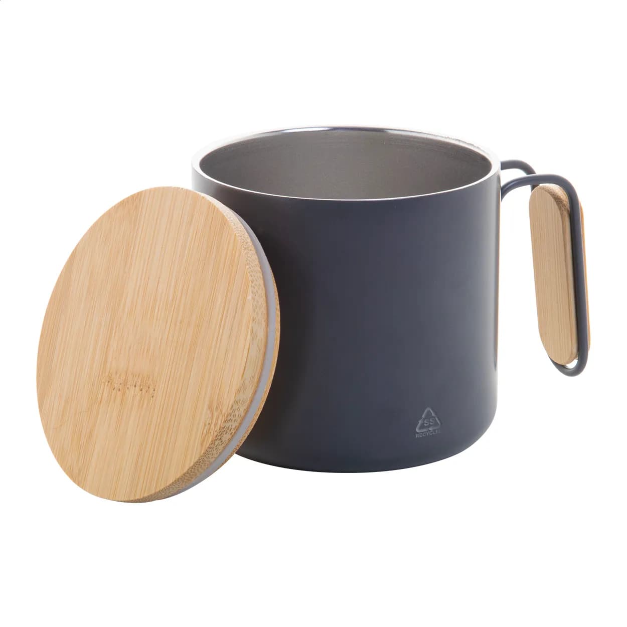 Thermobecher - Graboo - dunkelgrau (-80)