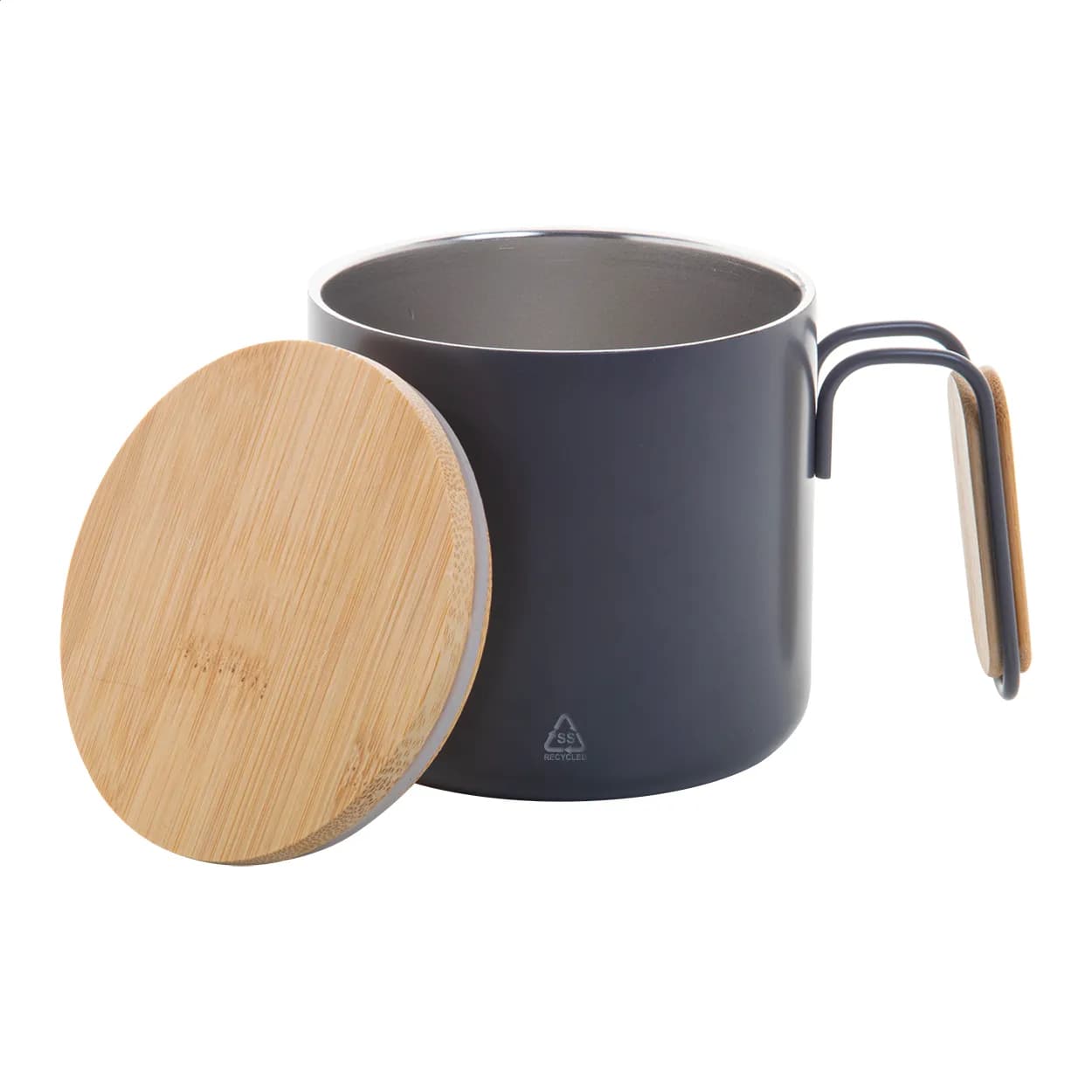 Thermobecher - Graboo - dunkelgrau (-80)