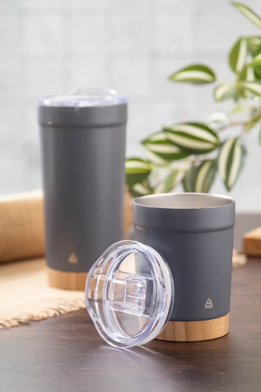 Thermobecher - Icatu - dunkelgrau (-80)