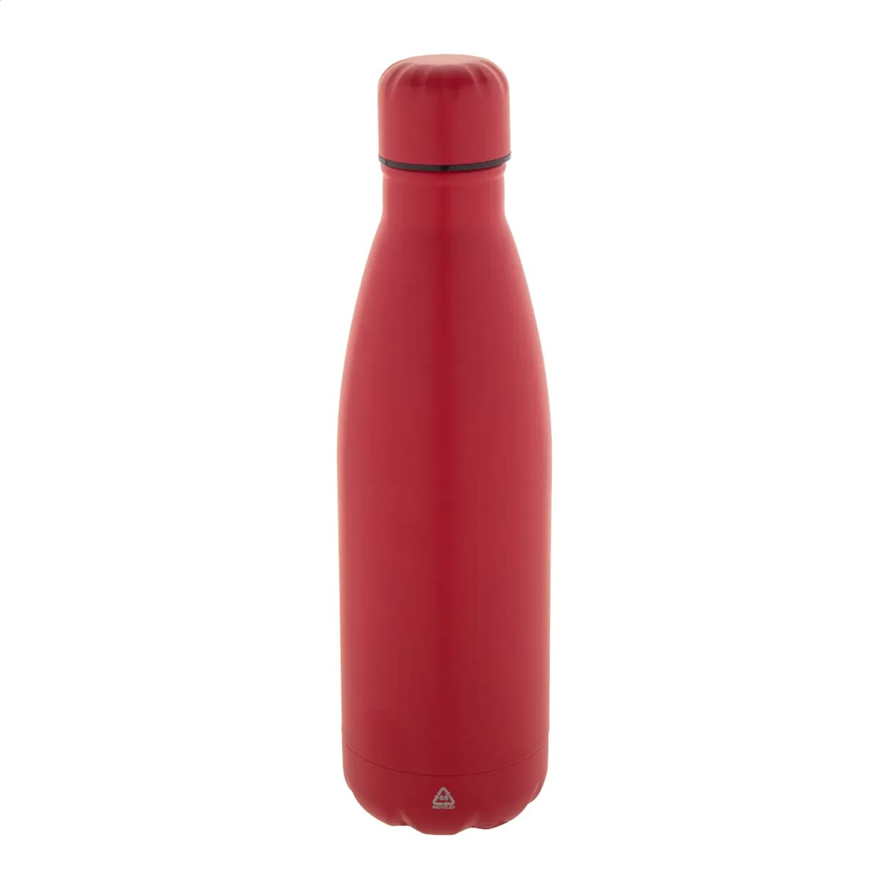 Flasche aus recyceltem Edelstahl - Refill - rot (-05)