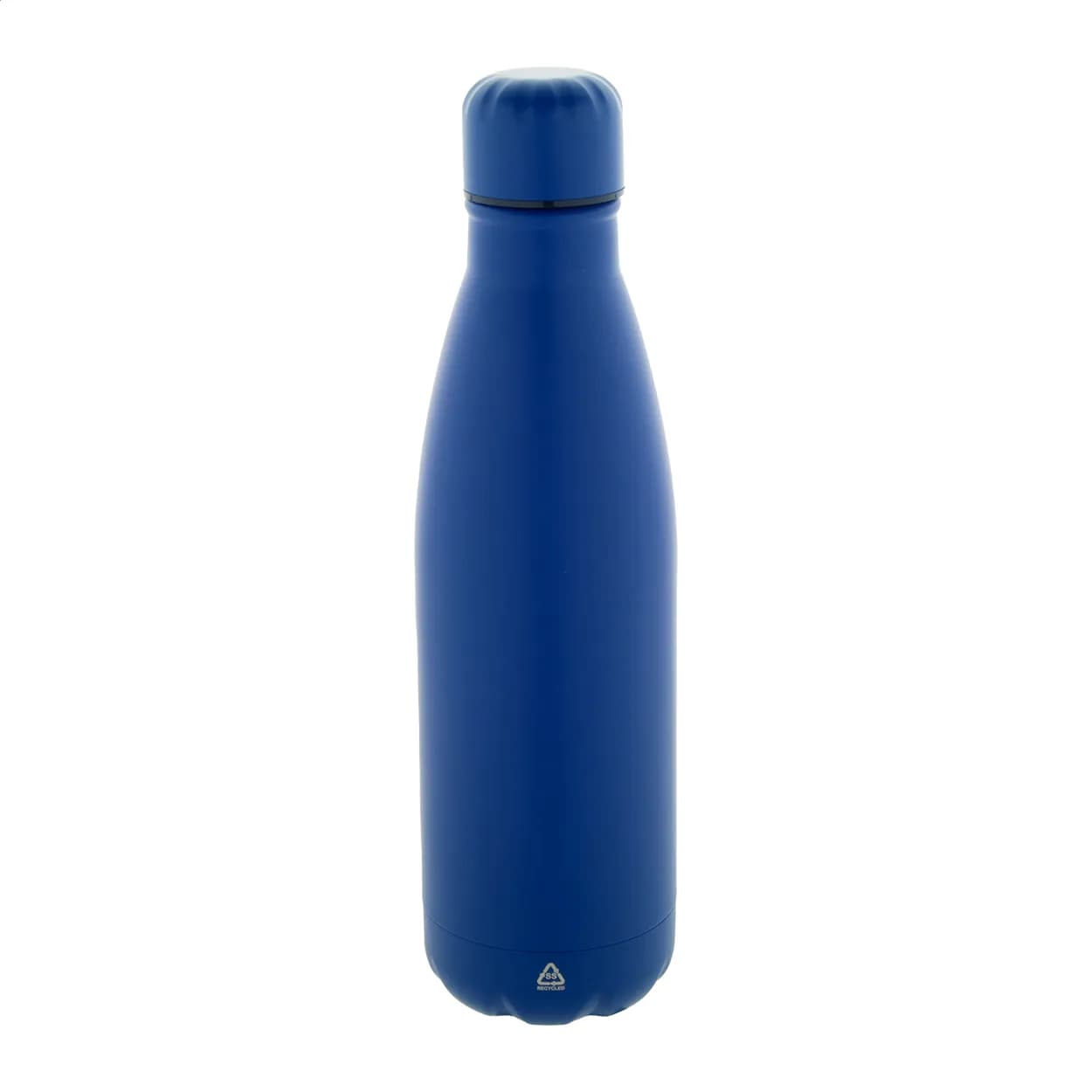 Flasche aus recyceltem Edelstahl - Refill - blau (-06)