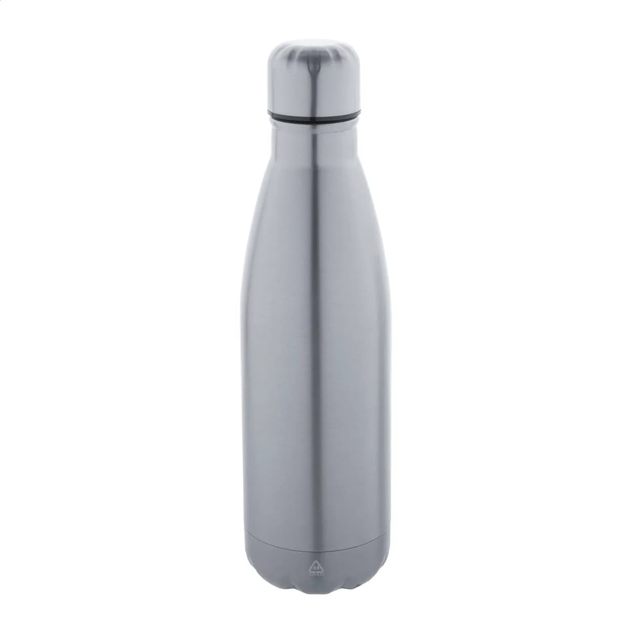 Flasche aus recyceltem Edelstahl - Refill - silber (-21)
