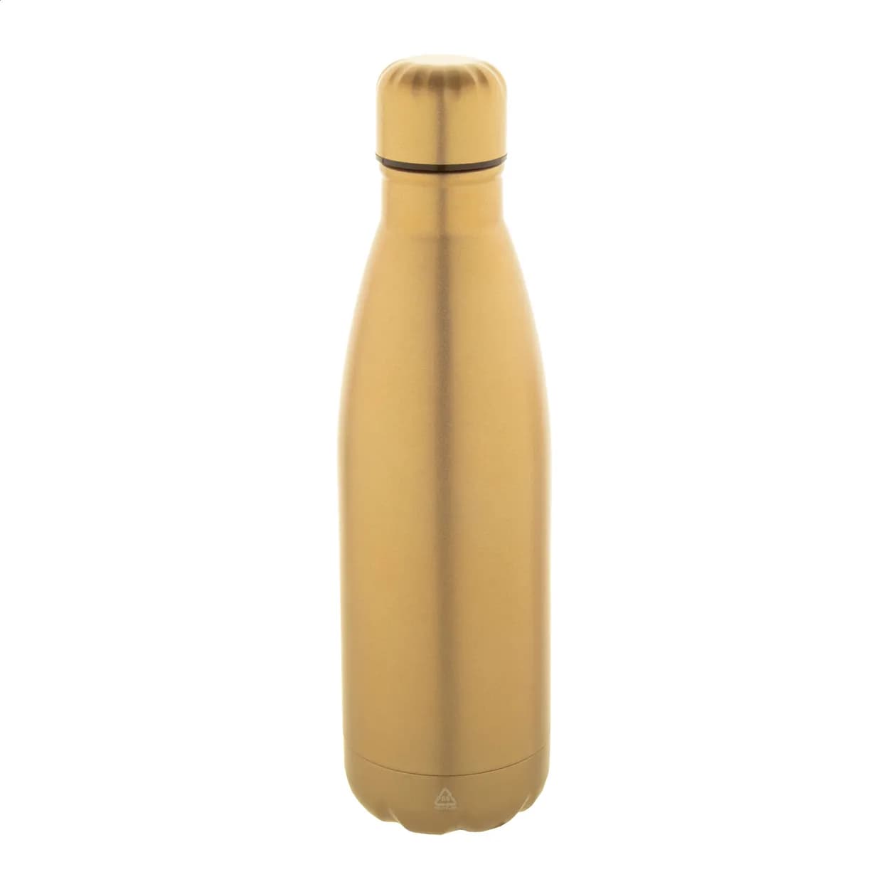 Flasche aus recyceltem Edelstahl - Refill - gold (-98)