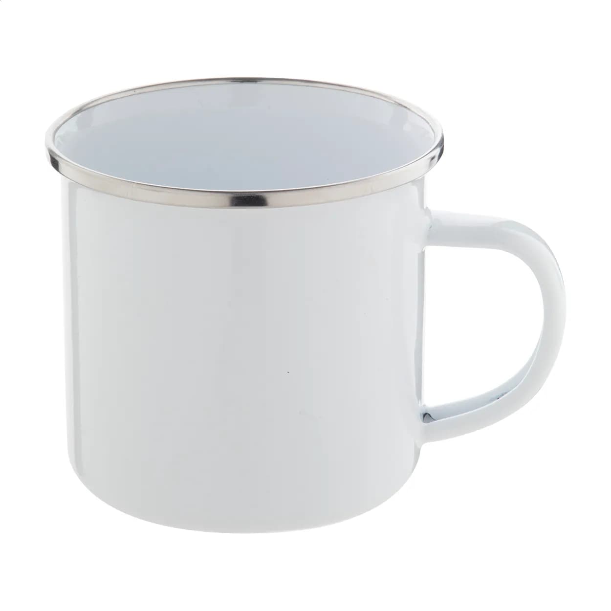 Emailletasse - Enavint - weiß (-01)