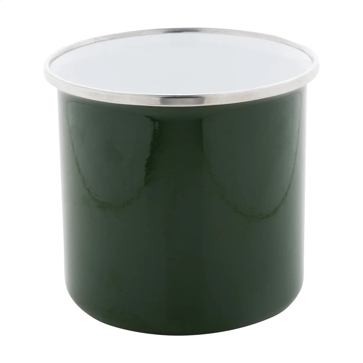 Emailletasse - Enavint - dunkelgrün (-07A)