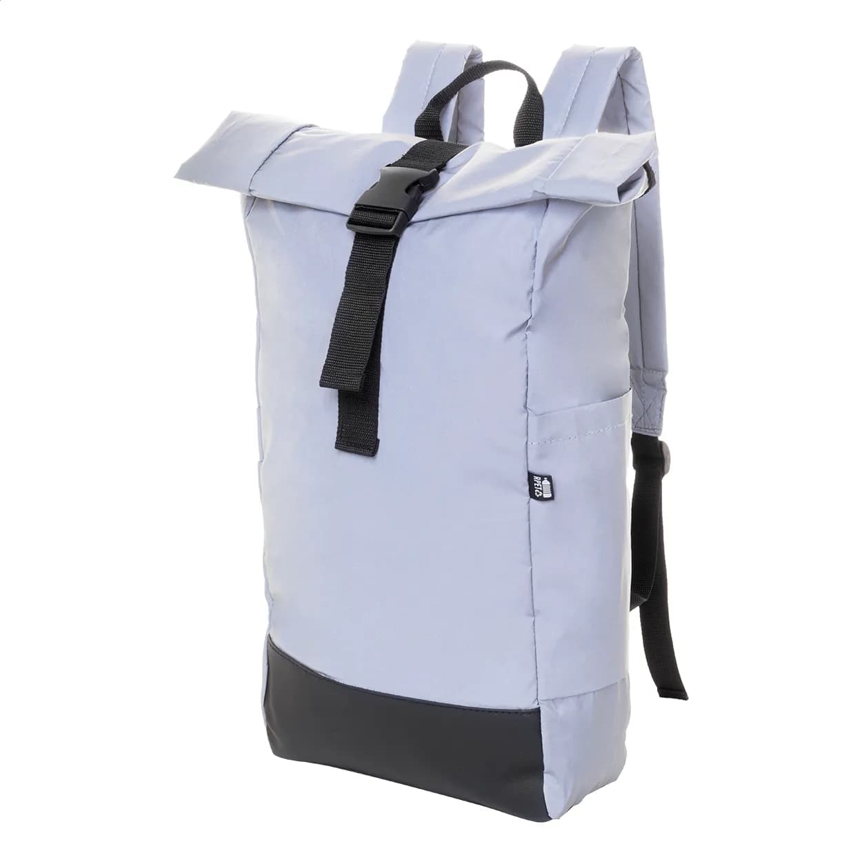 Reflektierender RPET Rucksack - Lumiroll - silber