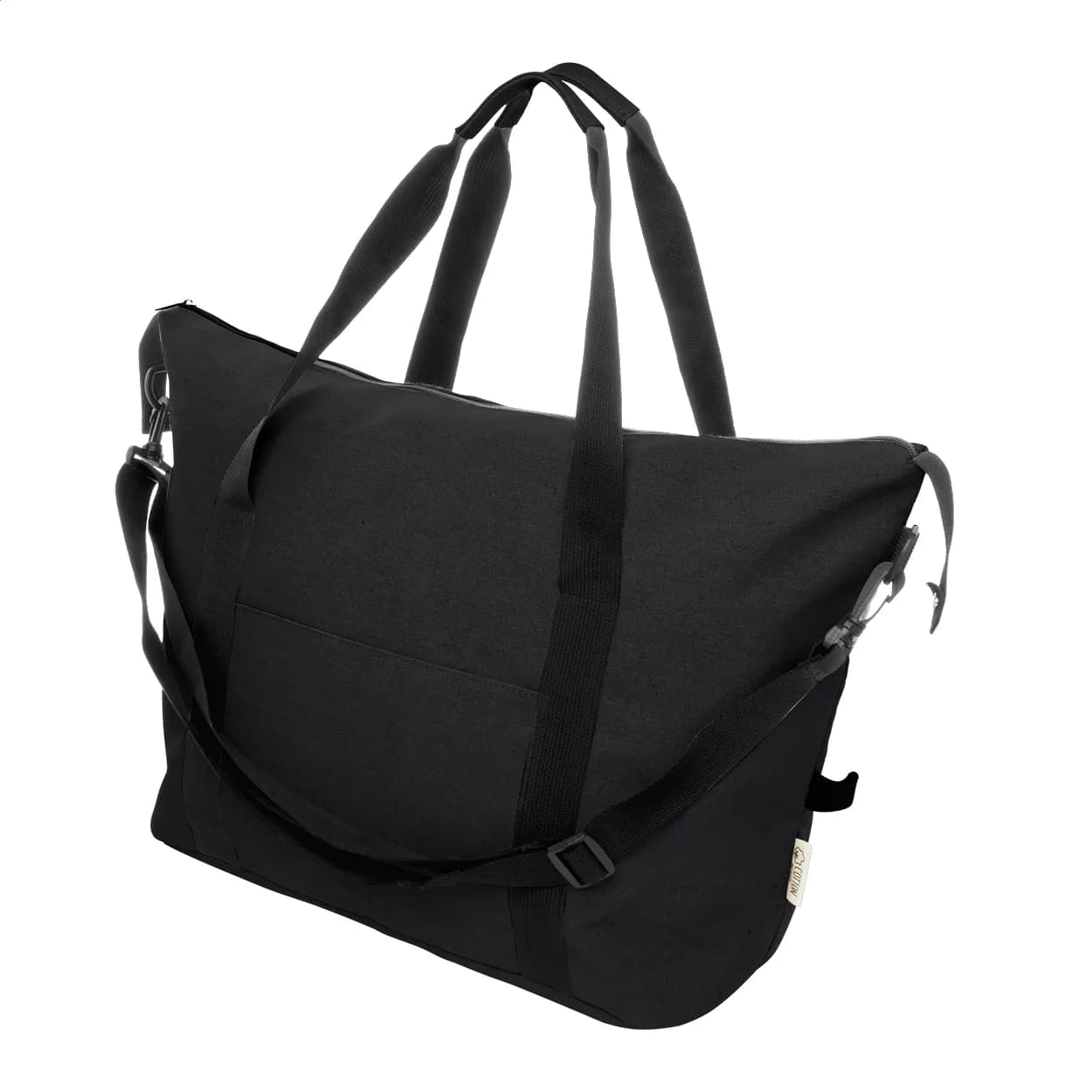 Recycelten Canvas Reisetasche - Rebyss Travel - schwarz (-10)