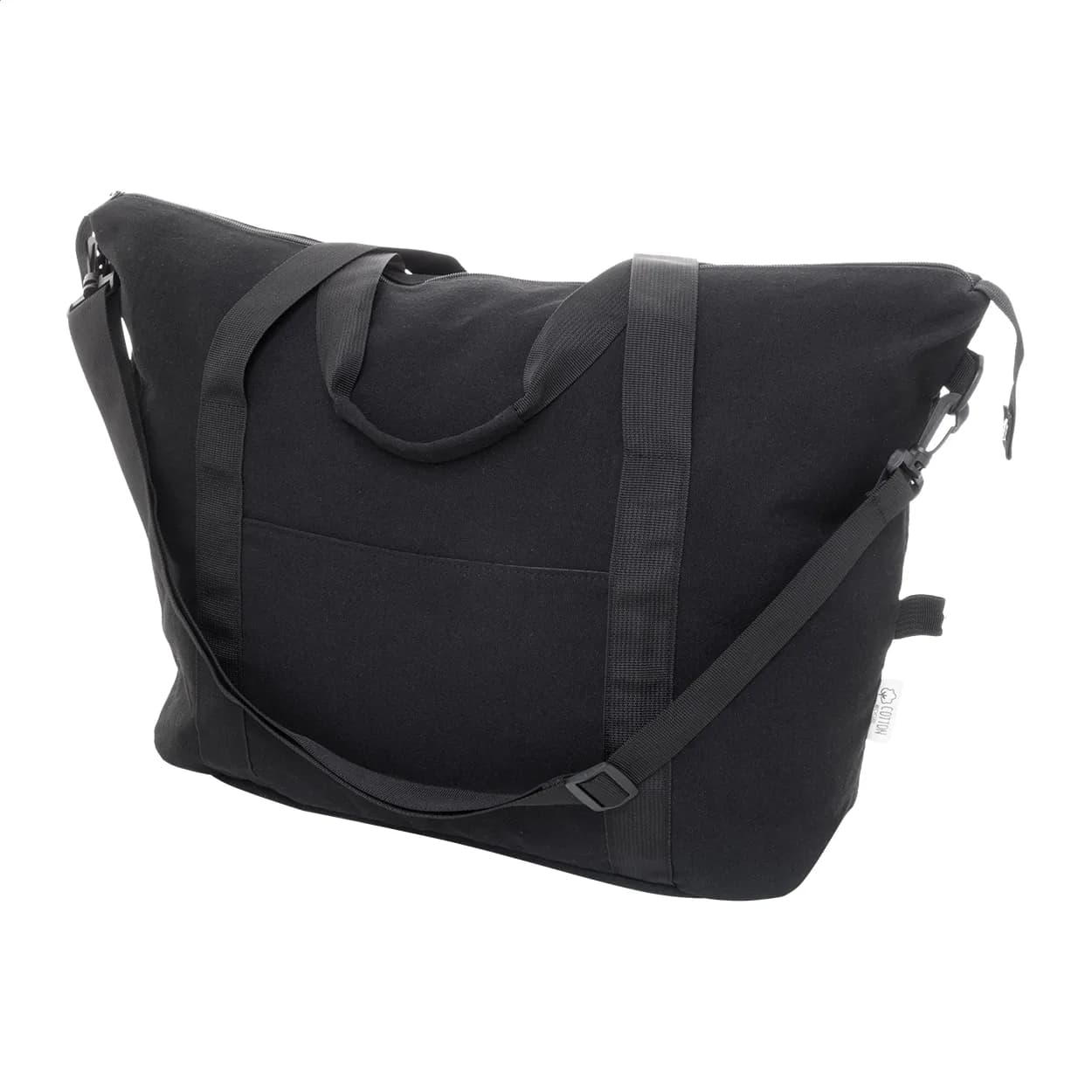 Recycelten Canvas Reisetasche - Rebyss Travel - schwarz (-10)