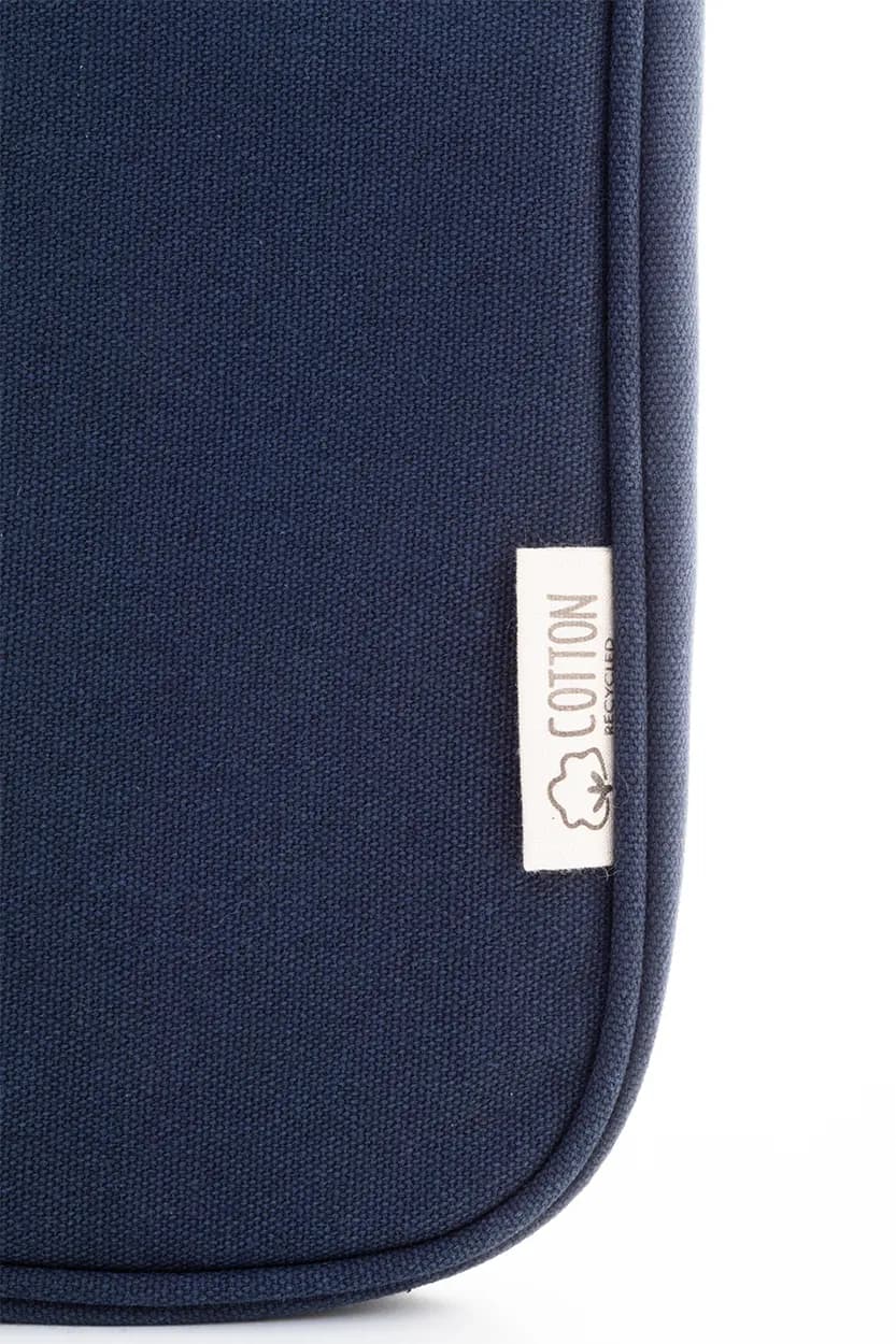 Recycelten Canvas Laptoptasche - Rebyss Comp - dunkelblau (-06A)