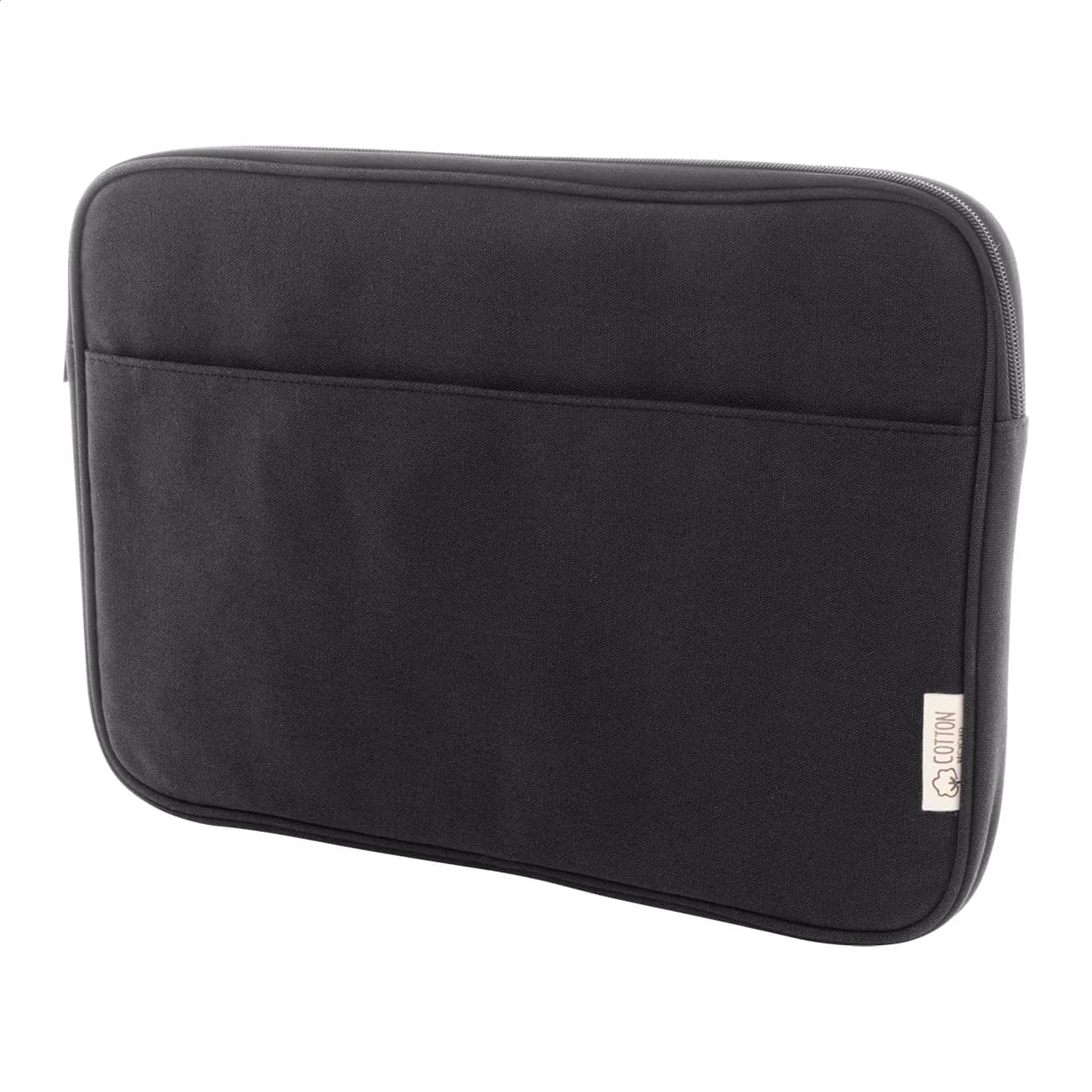 Recycelten Canvas Laptoptasche - Rebyss Comp - schwarz (-10)