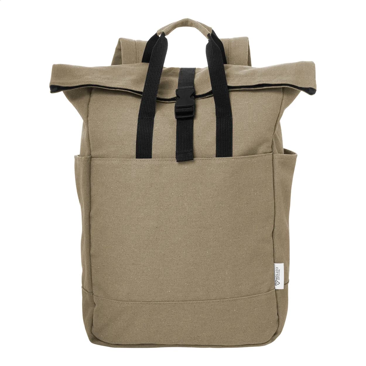 Recycelten Canvas Rucksack - Rebyss Roll - beige (-00)