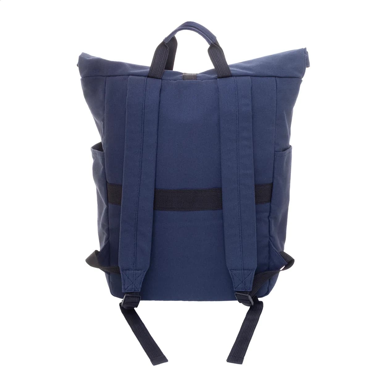 Recycelten Canvas Rucksack - Rebyss Roll - dunkelblau (-06A)