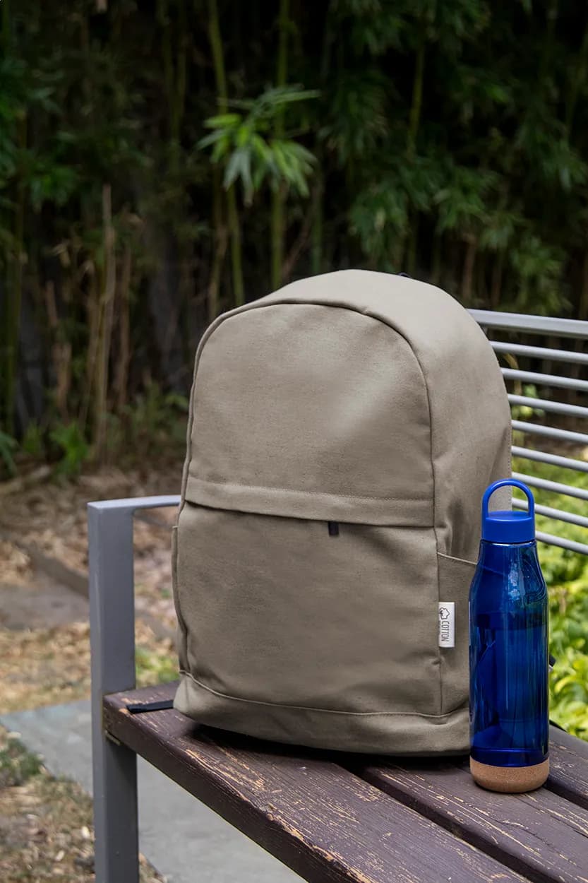 Recycelten Canvas Rucksack - Rebyss Back - beige (-00)