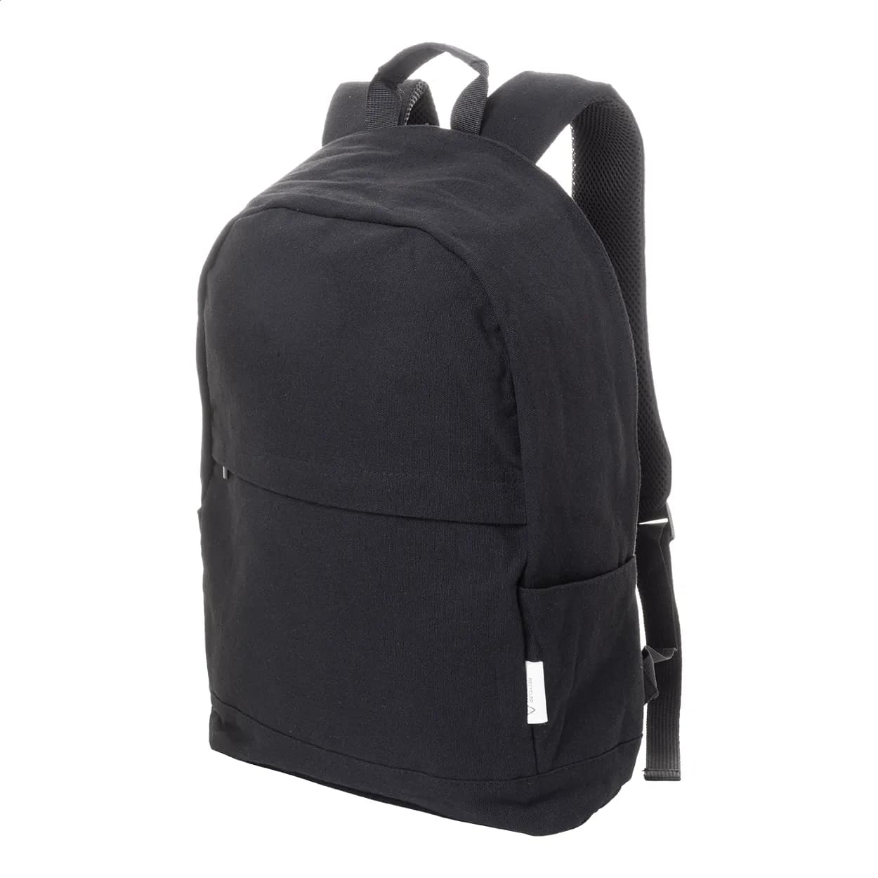 Recycelten Canvas Rucksack - Rebyss Back - schwarz (-10)