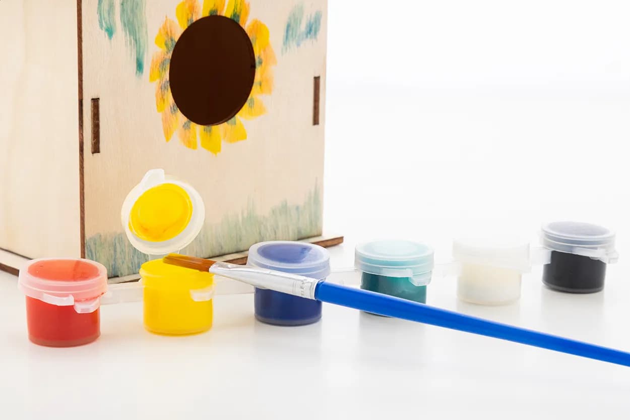 DIY Vogelhaus - Titmice - natur