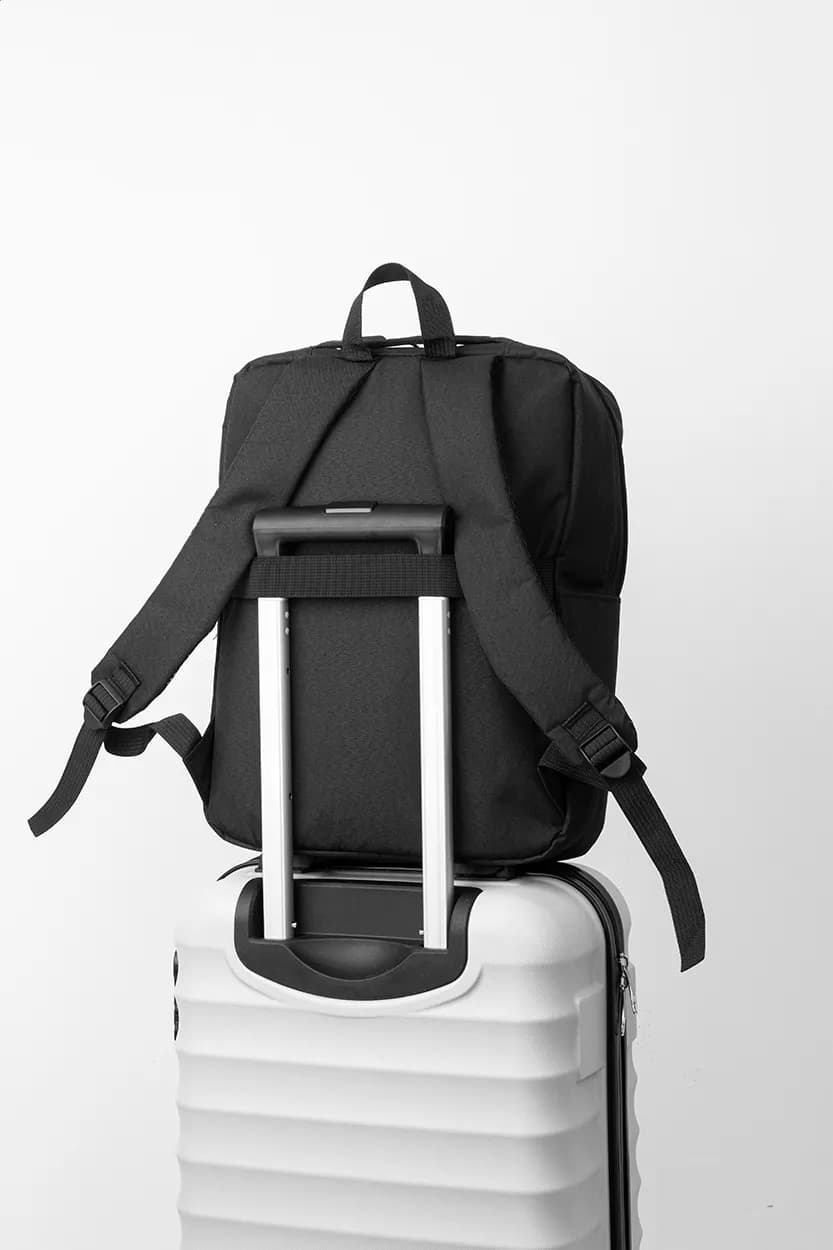 RPET-Rucksack - Prenson - schwarz (-10)