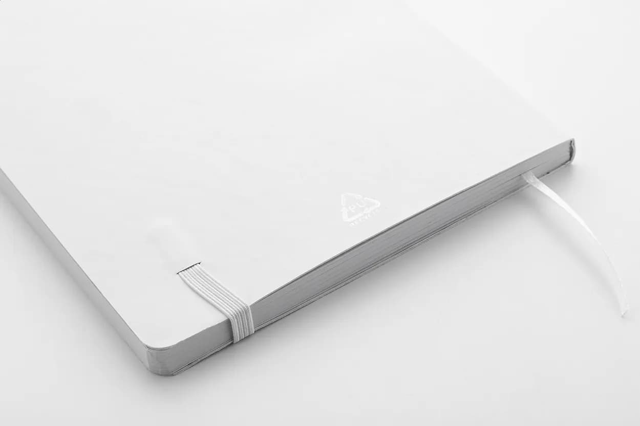 Notizbuch aus RPU - Repuk Soft A5 - weiß (-01)