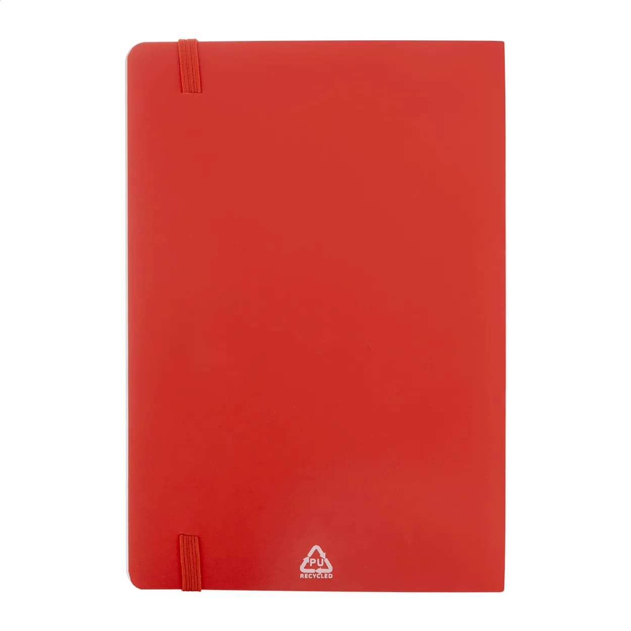 Notizbuch aus RPU - Repuk Soft A5 - rot (-05)