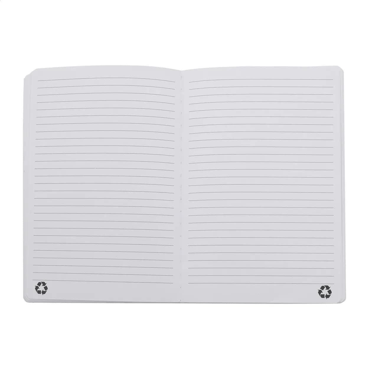 Notizbuch aus RPU - Repuk Soft A5 - weiß (-01)