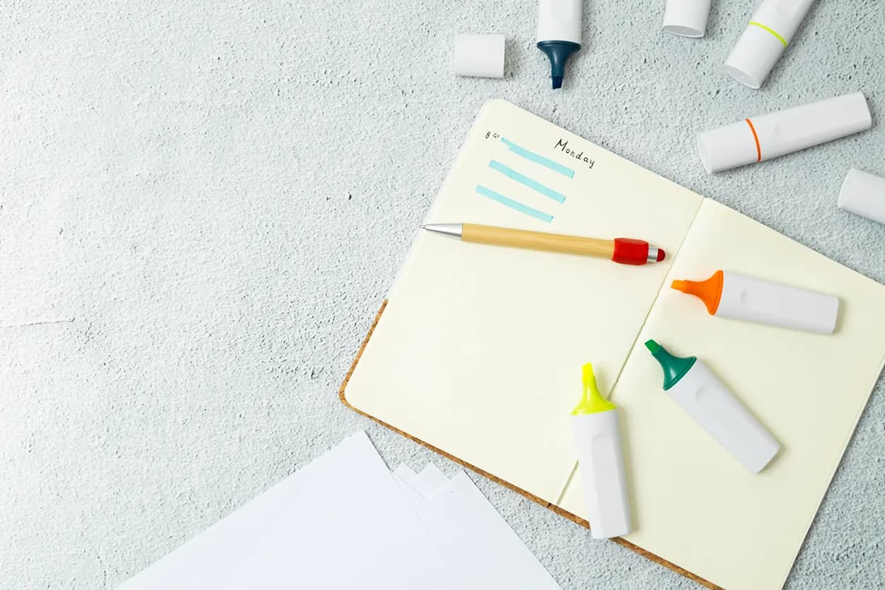 Textmarker aus RABS - Rabomark - gelb (-02)