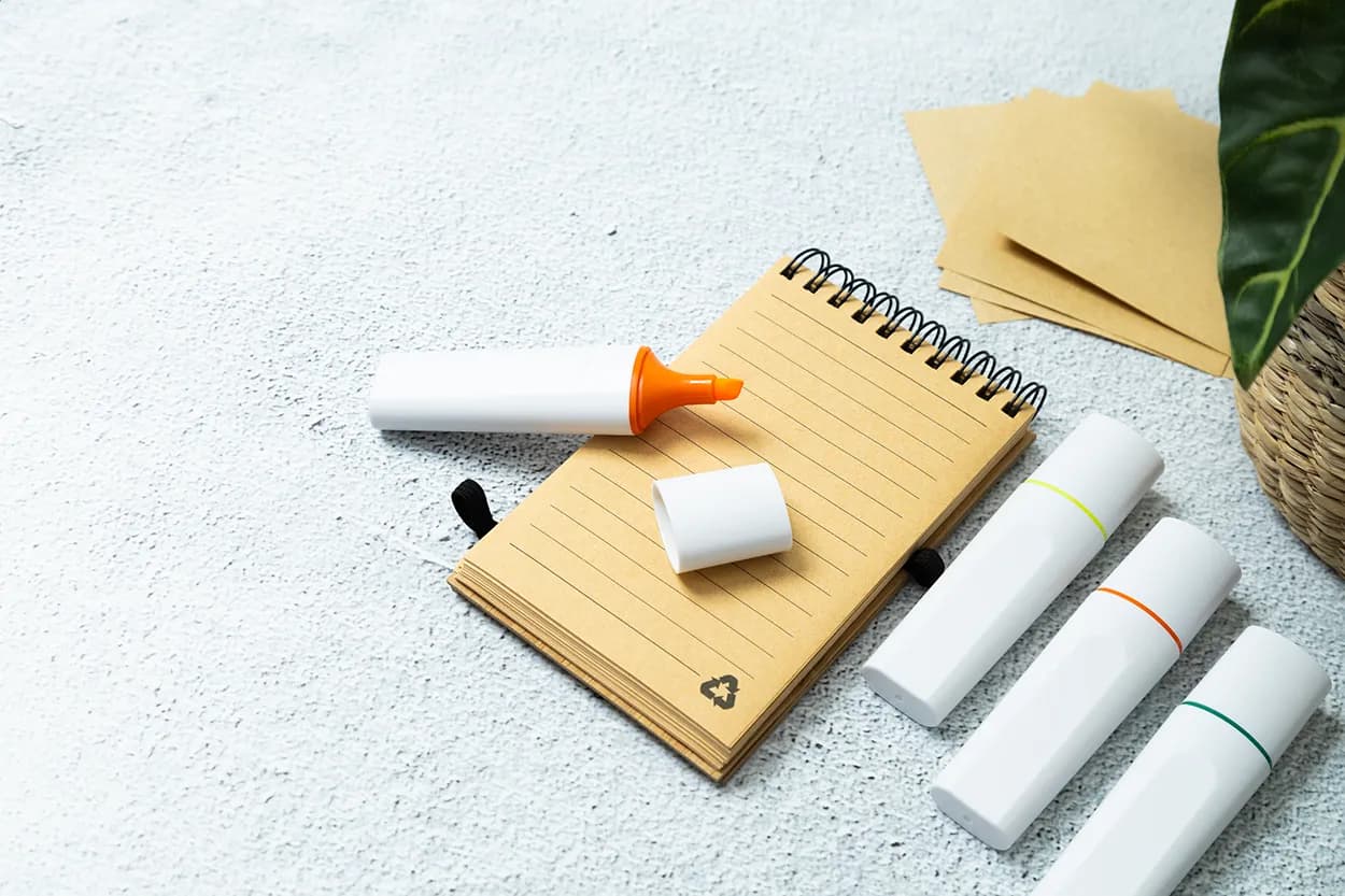 Textmarker aus RABS - Rabomark - blau (-06)