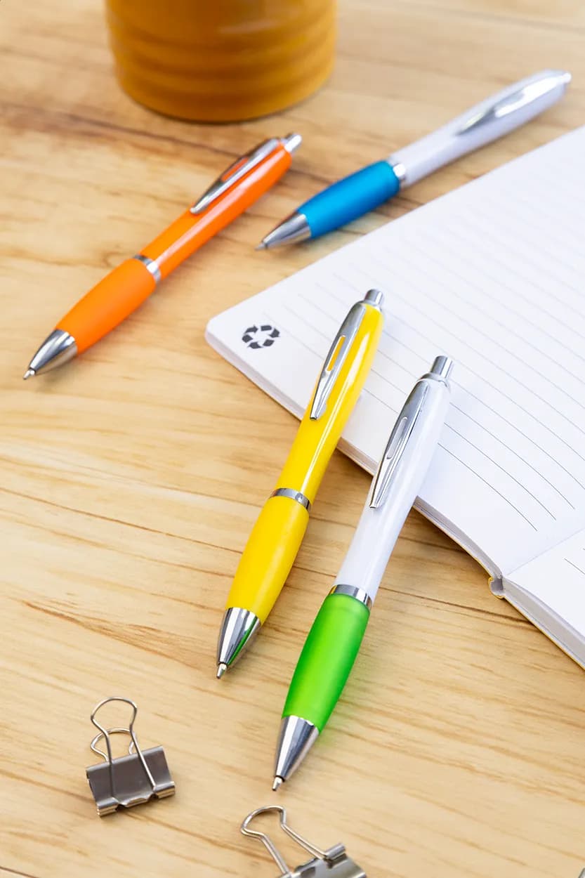 Kugelschreiber aus RABS - Recompy - orange (-03)