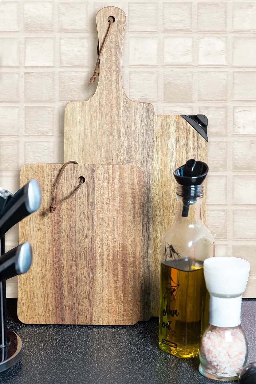Akazienholz-Schneidebrett - Acasharp - braun