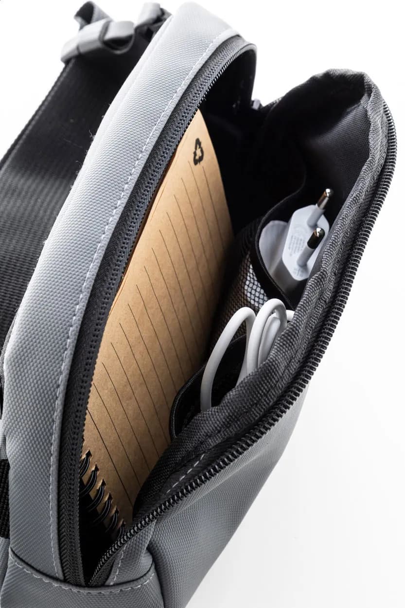 RPET-Rucksack - Slippu - dunkelgrau (-80)