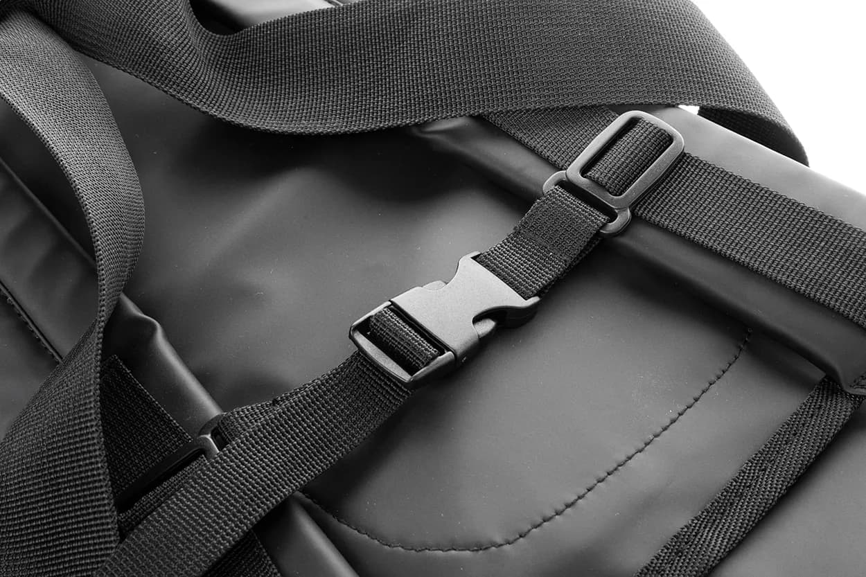 Rucksack/Sporttasche aus RPU - Endeavour - schwarz (-10)