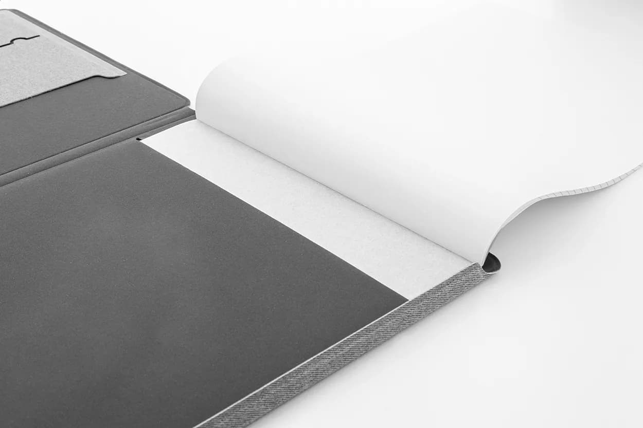 Dokumentenmappe aus RPU - Mappu A4 - grau (-77)