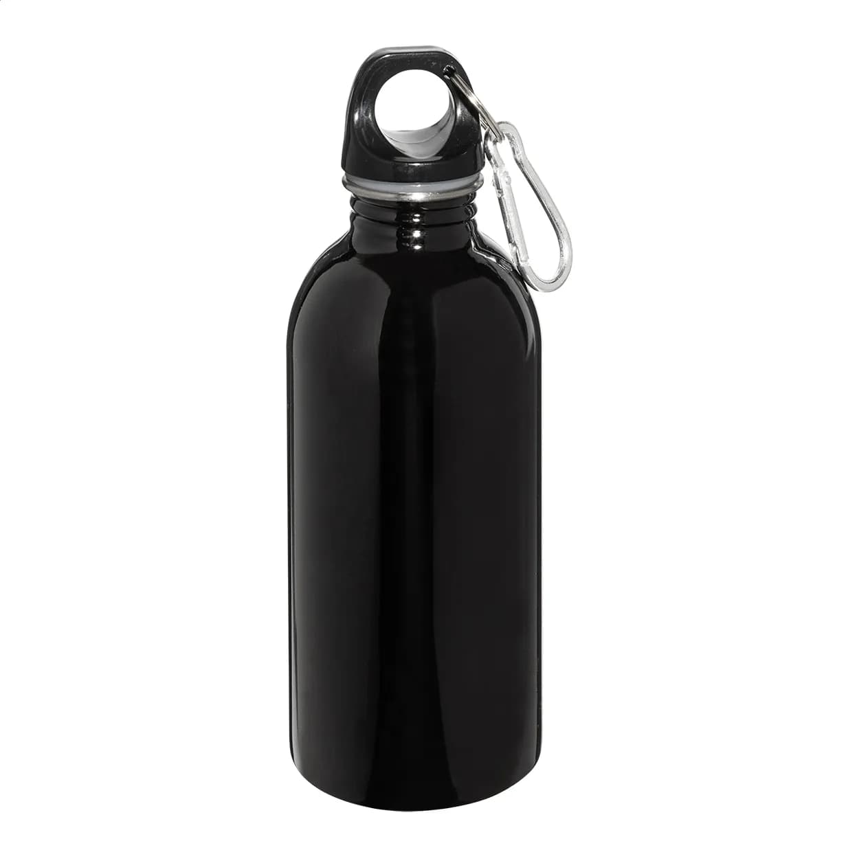 Flasche aus recyceltem Edelstahl - Ressuto - schwarz (-10)