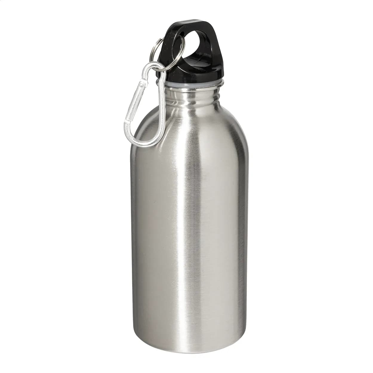 Flasche aus recyceltem Edelstahl - Ressuto - silber (-21)
