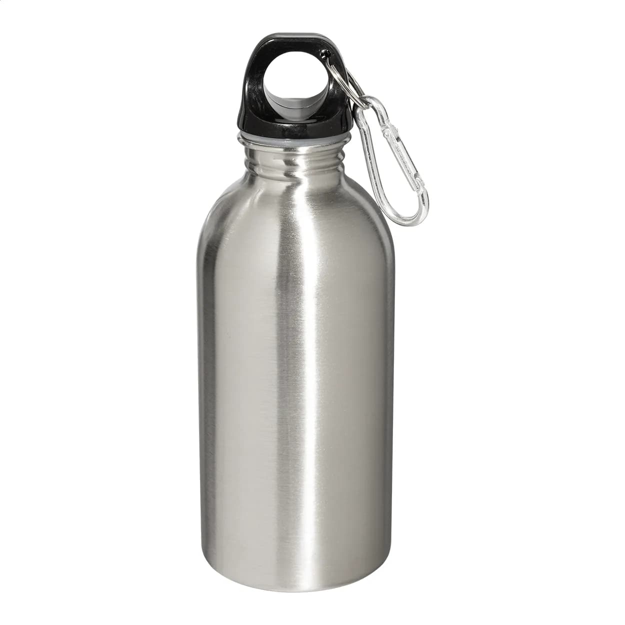 Flasche aus recyceltem Edelstahl - Ressuto - silber (-21)
