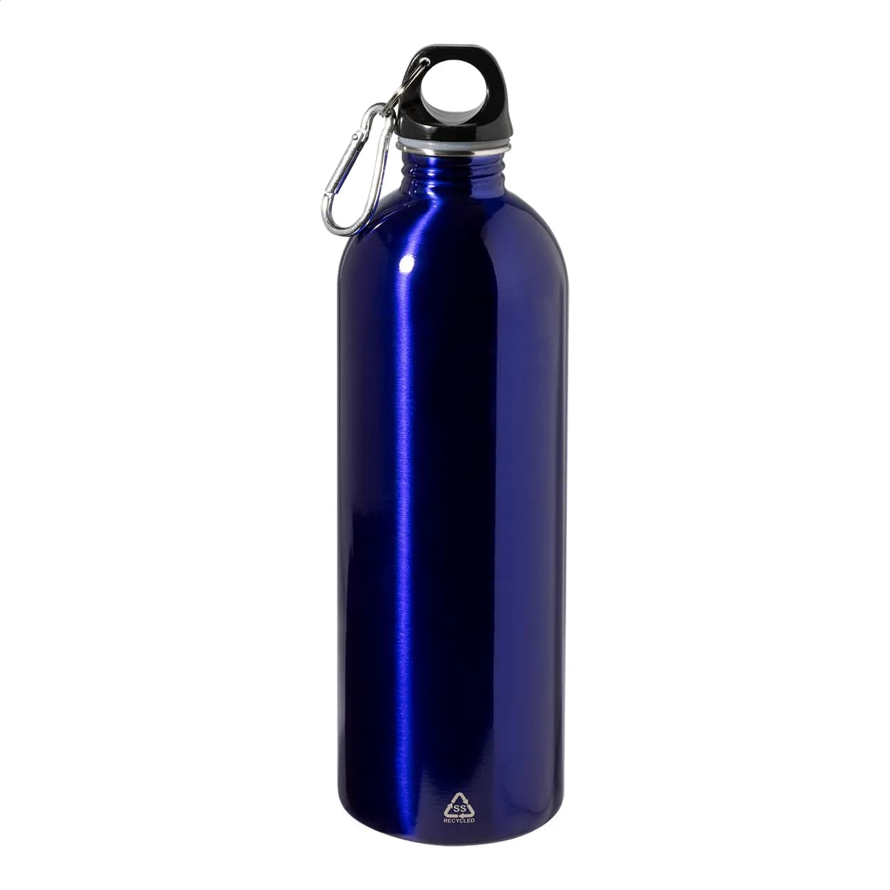 Flasche aus recyceltem Edelstahl - Ressuto XL - blau (-06)