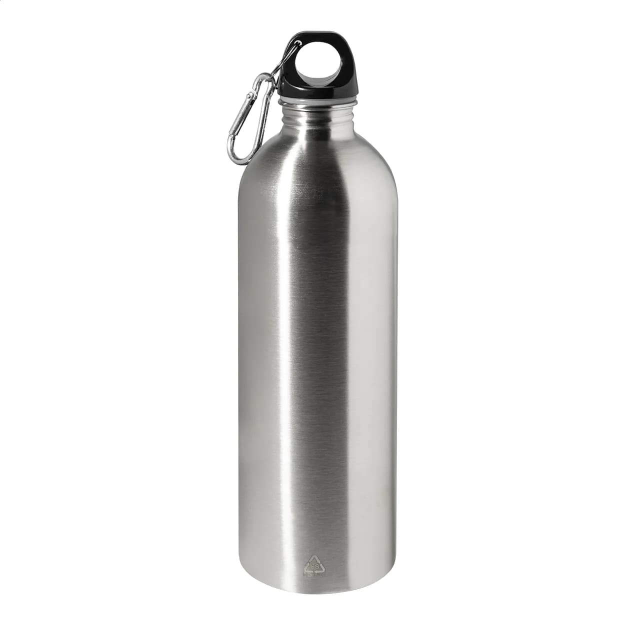 Flasche aus recyceltem Edelstahl - Ressuto XL - silber (-21)