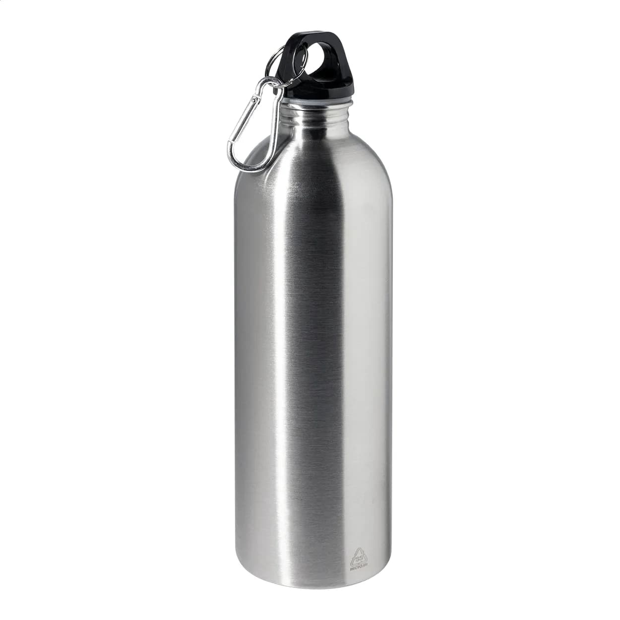 Flasche aus recyceltem Edelstahl - Ressuto XL - silber (-21)