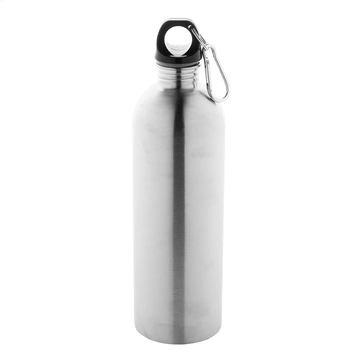 Flasche aus recyceltem Edelstahl - Ressuto XL - silber (-21)