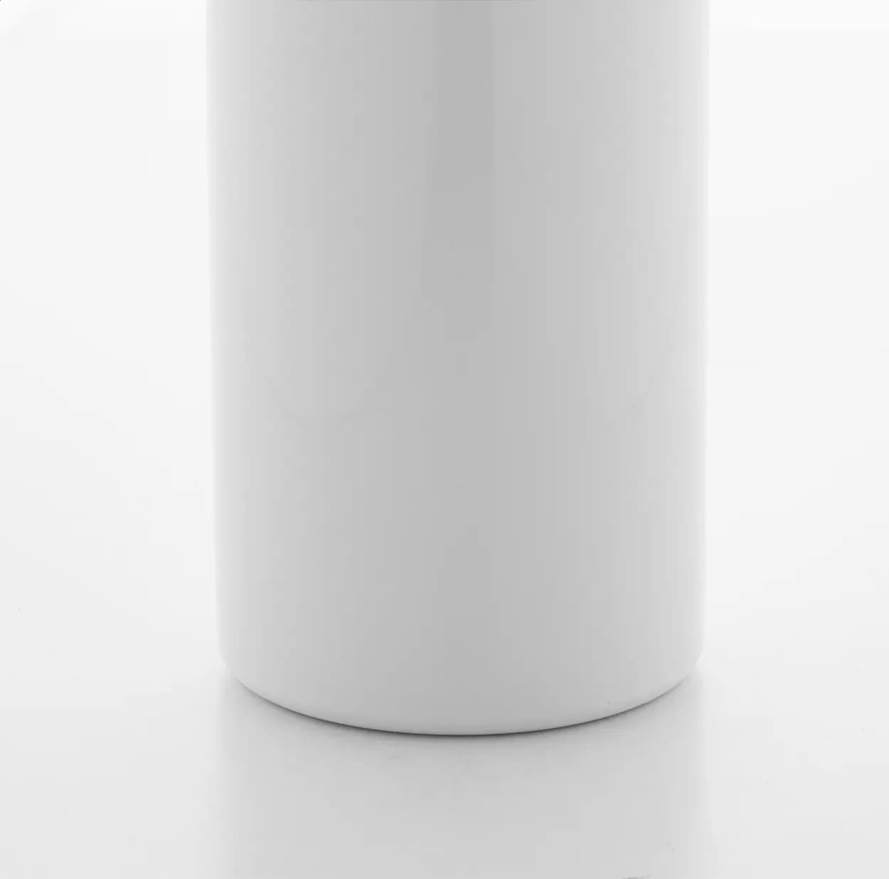 Flasche aus recyceltem Edelstahl - Pressuto - weiß (-01)