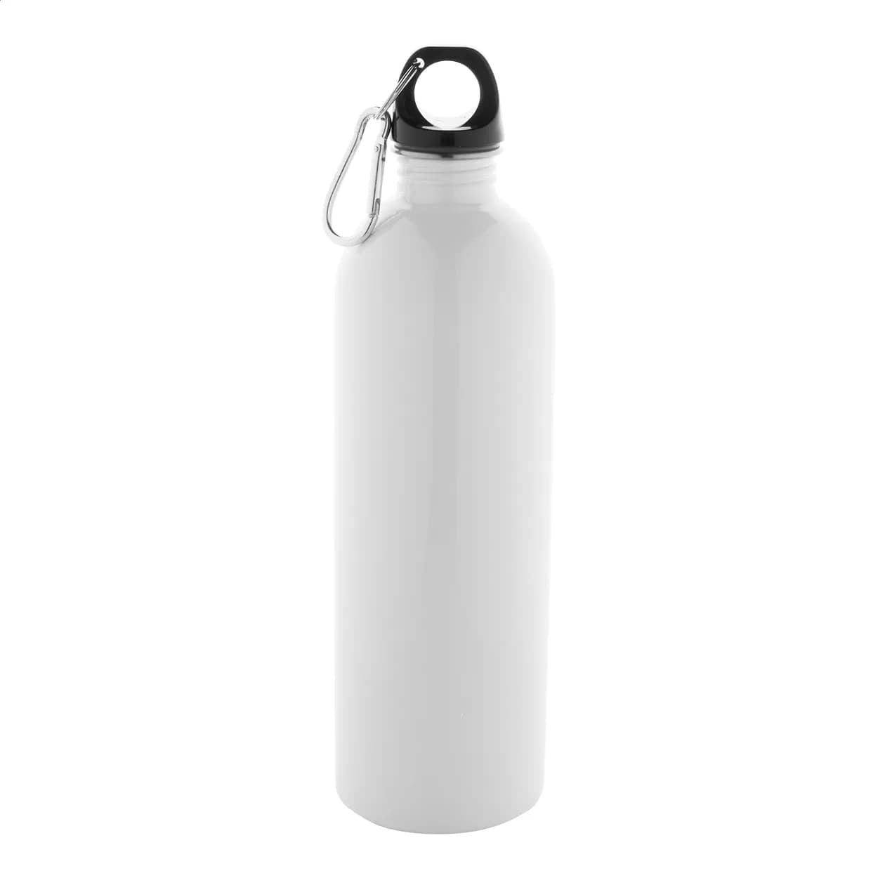 Flasche aus recyceltem Edelstahl - Pressuto XL - weiß (-01)