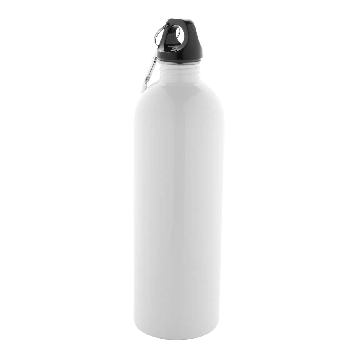 Flasche aus recyceltem Edelstahl - Pressuto XL - weiß (-01)