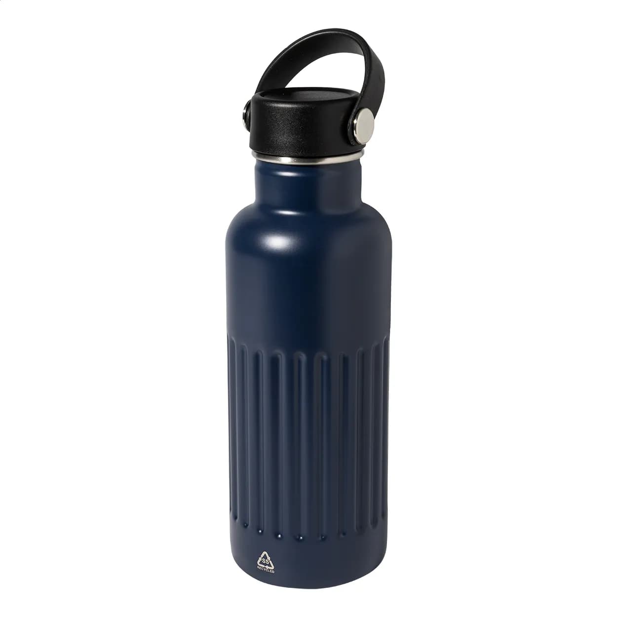 Isolierflasche - Streaky Go - dunkelblau (-06A)