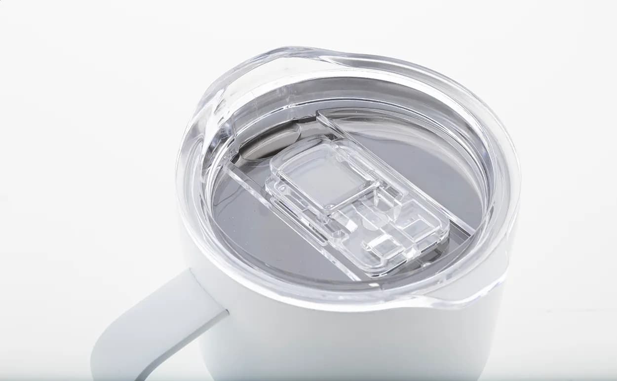 Thermobecher - Streaky Grab - weiß (-01)